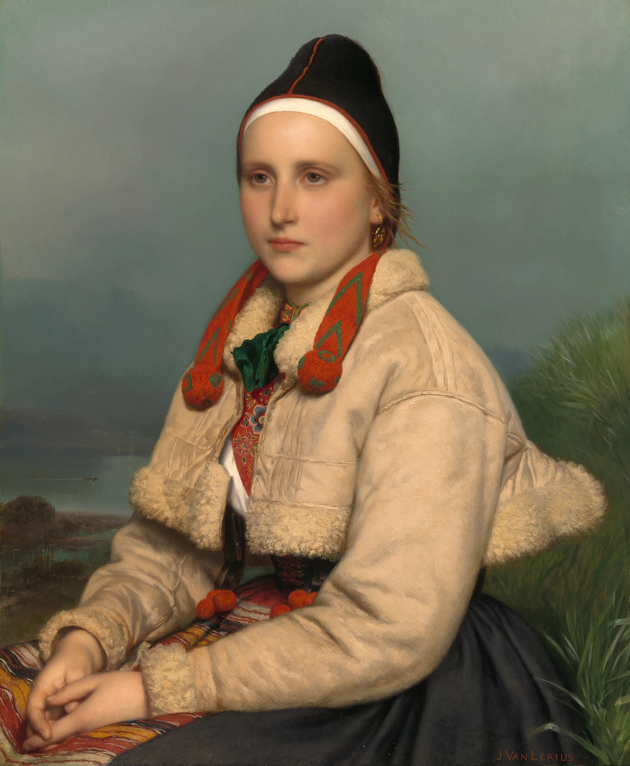 Joseph van Lerius - Ragazza di Dalarne, Amsterdam Museum